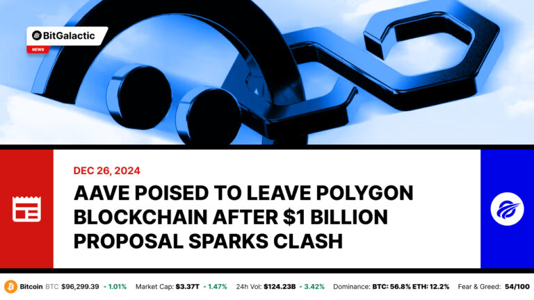 Aave Poised to Leave Polygon Blockchain After $1 Billion Proposal Sparks Clash