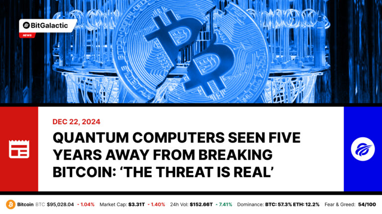 Quantum Computers Seen Five Years Away from Breaking Bitcoin_ ‘The Threat is Real'