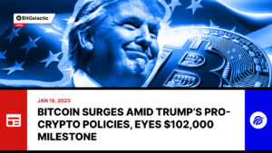 Bitcoin Surges Amid Trump’s Pro-Crypto Policies, Eyes $102,000 Milestone