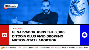 El Salvador Joins the 6,000 Bitcoin Club Amid Growing Nation-State Adoption