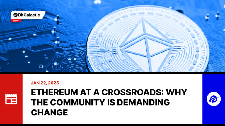 Ethereum at a Crossroads: Why the Community is Demanding Change