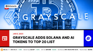 Grayscale Adds Solana and AI Tokens to Top 20 List