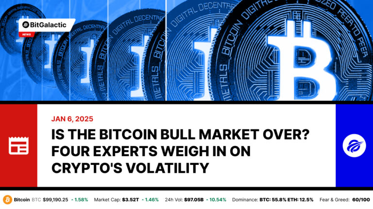 Is the Bitcoin Bull Market Over_ Four Experts Weigh In on Crypto's Volatility