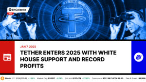 Tether Enters 2025 with White House Support and Record Profits