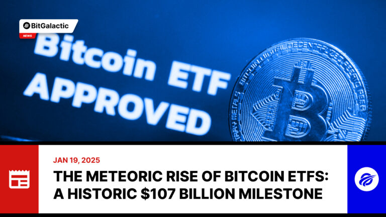 The Meteoric Rise of Bitcoin ETFs: A Historic $107 Billion Milestone