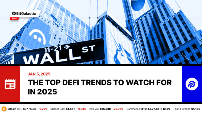 The Top DeFi Trends to Watch for in 2025