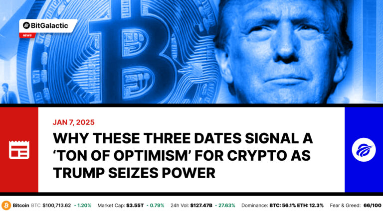 Why These Three Dates Signal a ‘Ton of Optimism’ for Crypto as Trump Seizes Power