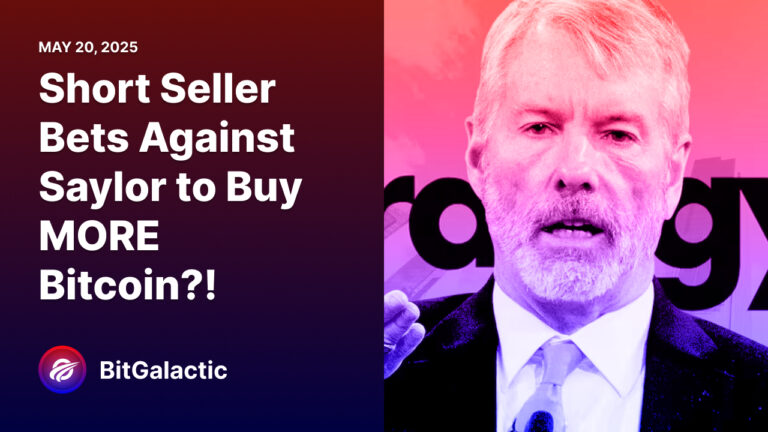 Short Seller Bets Against Saylor to Buy MORE Bitcoin?!